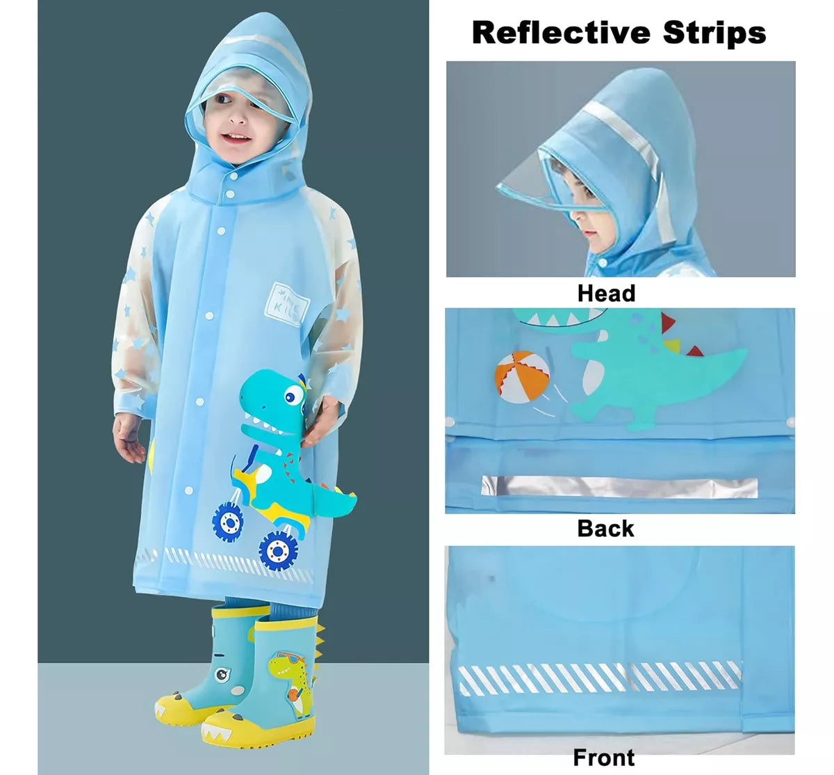 RainBuddy™ | Capa Impermeable para Niños