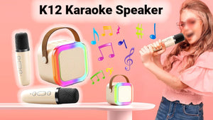 KaraokePro™ | Sistema Portátil de Karaoke con Micrófonos Inalámbricos